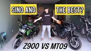 Yamaha MT09 VS Kawasaki Z900 | Full Comparison, Sound Check, First Ride