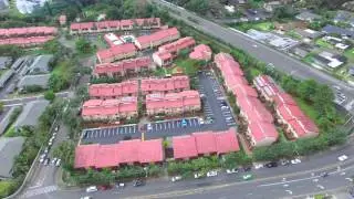 Aerial Tour of Windward Estate Condo Project in Kaneohe