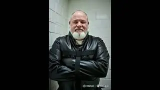 Black Latex straitjacket , high fashion , Kinky old man in BDSM  #straitjacket #BDSM