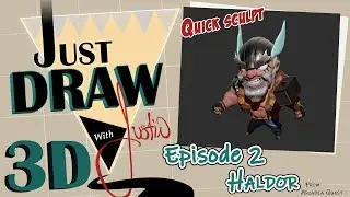 Just Draw Justin Episode 2 Haldor