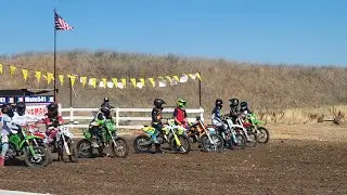 First Turn Pileup in a Race