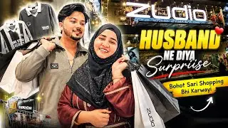 Husband ne dia Surprise 😍🎁 || Zudio Shopping with Husband &hearts;️🛍️  || AAYAT KHAN 