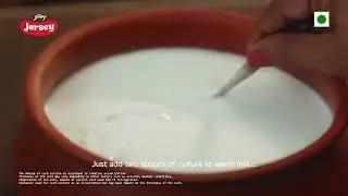 The secret to perfect curd is Godrej Jersey milk! #BetterMilkBetterCurd