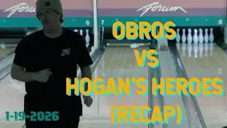 OBROS VS HOGAN'S HEROES (RECAP) #bowling #sports #highlights