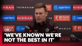Prickly Mitchell reflects on crushing Pies loss I Hawthorn Press Conference I Fox Footy