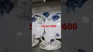 50 pcs dinner set brand cillnul quality A class price 9000 #mhceramics #dinnerset #wholesale