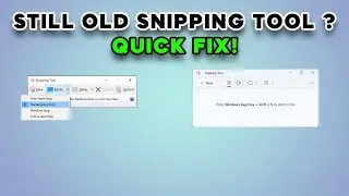 Snipping Tool Screen Recording Missing Here&rsquo;s the Real Fix (Windows 11)