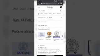 HOW TO DOWNLOAD JAM 2021 QUESTION PAPER WITH YOUR RESPONSE(your answer) AND ANSWER KEY.