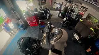 AV Moto Shocks Tuned profender X1
