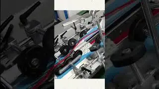 French Fries Box Production | DGM Folder Gluer | ماكينة DGM لطي ولصق علب البطاطس