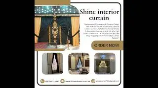 Home Deore curtains are available in Lahore...!