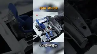 Сборная модель BMW M3 GTR из литого металла 🔥 #nfsmostwanted #bmw #scalemodel