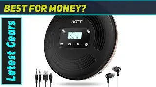 HOTT Portable CD Player CD903TF: The Best Discman for Your Car & Beyond!