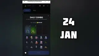 Pixel Tap Daily Combo 24 january 2025 | Today Pixeltap By Pixelverse Daily Combo | AGP | #pixeltap