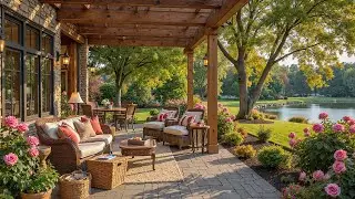 Peaceful Garden Lake Jazz &ndash; Smooth Instrumental Music with Soft Nature Sounds for Relax & Focus