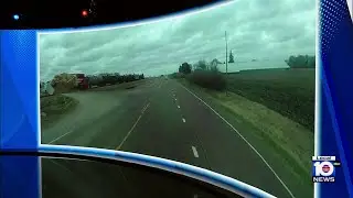 Dashcam video captures crash between grain truck, freight train in Minnesota