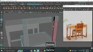 Simple chair & modern chair | Basic modelling  | Maya 3d