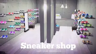 【あつ森】セバスチャンの別荘〜スニーカーショップとお部屋〜｜ハッピーホームパラダイス＃１３５【ハピパラ】