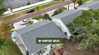 Sherwood HOA Roof Replacement  GAF HDZ Pewter Gray (Palm Harbor)