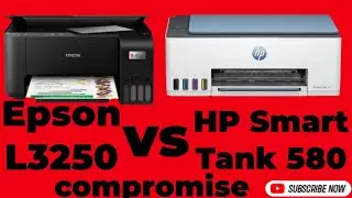 Hp Smart Tank 580 VS Epson L3150 Compare| WiFi printer[2024] kon sa printer best || hp Epson #epson