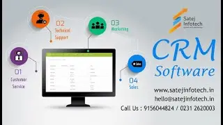 CRM Software India: How CRM Software Works | CRM Software For Business | Satej Infotech