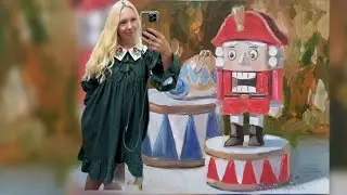 Не хватило терпения намотать гирлянду на ёлку//В театр за новогодним настроением//#живунаурале 