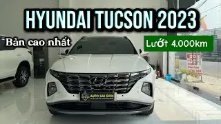 Hyundai Tucson 2023 1.6Turbo bản cao nhất lướt 4.000km