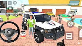 Franklin & Shinchan Purchase Police Van 💥🥳 Indian Theft Auto Simulator Game 💥😱 
