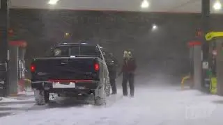 04-01-2020 Rapid City, SD - Late-Season Heavy Snow Slide-Offs