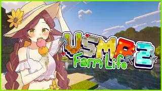 Definitely not crashing out at the man-cave ☀️【Minecraft VSMP2: Farm Life】