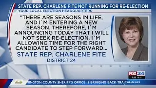 Arkansas Rep. Charlene Fite not running for re-election