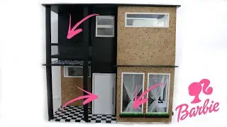COLOCANDO AS PORTAS E FINALIZANDO A CASA DA BARBIE