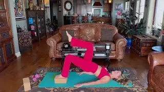 12 Reps + 12 Pulses 🔥 Total Body Yoga Block Workout | 30-Min Moderate Burn