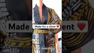 Kimono jacket #africanattire #fashion #womensclothing #sewingtutorial #womensfashion