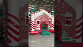 Cheap Christmas Trees Inflatable Jumping Castle Rental Candy Cane Pillar Inside Bounce House Near Me