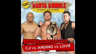 FULL MATCH - ZEKE ANDINO v JESSE LOVE v CJ - IPW HEAVYWEIGHT CHAMPIONSHIP MATCH - SANTA RUMBLE 2021