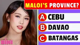 How Well Do You Know About MALOI from BINI?✨| FUN FACTS QUIZ