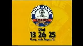 Bob Jane T-Marts no interest for 12 months 15-second commercial (Australia, 1998)