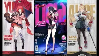 Yuzuha, Jane & Alice in Hollow Zero, 9 Stars Deadly Assault, Angel Training - Zenless Zone Zero 4K