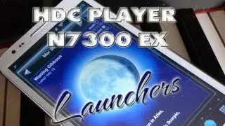 HDC Galaxy Player N7300 Ex Quadcore Phablet Launcher Test - MT6589 - Dualsim ColonelZap