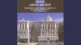 Quintet No. 6 for 2 Violins, Viola, Bassoon and Cello, Op. 2: II. Minuetto-trio