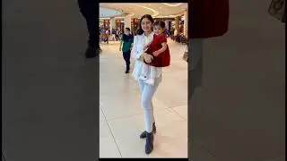 Actress Sayyesha Arya with her Cute Daughter Ariana ❤ | #ytshorts #shorts