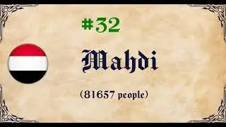50 Most Common Surnames: Yemen