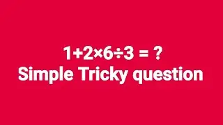 Order of Operations DeerMaths #maths #trick #shorts