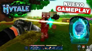 HYTALE +17 MINUTOS de Gameplay REAL | Reacci&oacute;n en vivo!