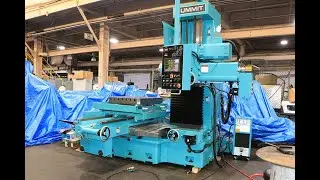 SUMMIT TABLE TYPE HORIZONTAL BORING MILL MODEL  HBM 110, S N  16018, MFG  2014