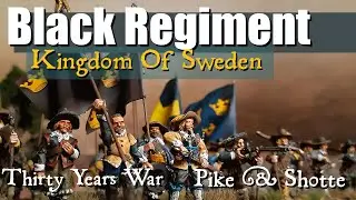 Pike & Shotte - Swedish Black Regiment (Brigade). Thirty Years War. Showcase.