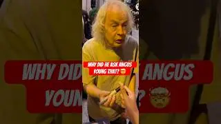 😭 Ангус Янг выглядит смущенным #acdc