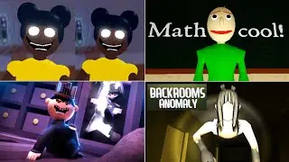 Best Ending #66 - Backrooms Anomaly - Amanda The Adventurer Story - Mind Of Packstabber Obby - Baldi