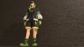 FINAL FANTASY XIV - Air Cell Attire Outfit Set (PVP Series Rank 25 Rewards)